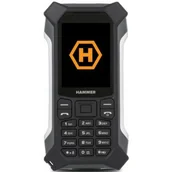 Telefony komórkowe - Hammer Patriot 64MB/128MB Dual Sim Srebrno-czarny - miniaturka - grafika 1