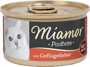 Miamor Pastete wątróbka drobiowa 85g puszka - Mokra karma dla kotów - miniaturka - grafika 1