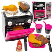 Zabawki AGD - Otwierany piekarnik z akcesoriamia, kuchnia, zestaw kuchenny dla dzieci - miniaturka - grafika 1