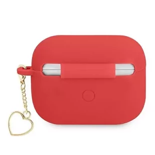 Guess GUAPLSCHSR AirPods Pro cover czerwony/red Silicone Charm Heart Collection - Akcesoria do słuchawek - miniaturka - grafika 2