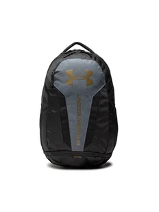 Under Armour Under Armour Plecak unisex Hustle plecak Black (004)/Metallic Gold Luster Jeden rozmiar 1361176-004-One Size Fits All - Plecaki - miniaturka - grafika 12