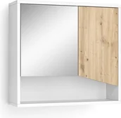 Szafki łazienkowe - Vicco Szafka łazienkowa z lustrem Irida, 60 x 55 cm, Biały/Artystyczny - miniaturka - grafika 1