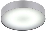 Lampy sufitowe - Plafon do kuchni ARENA SILVER LED 4000K 18W śr. 40cm srebrny - miniaturka - grafika 1