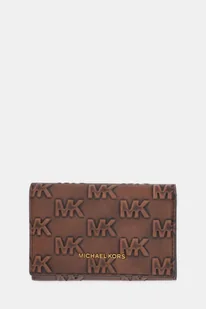 Michael Kors portfel skórzany męski kolor brązowy 39F5GHDD6L - Portfele - miniaturka - grafika 1
