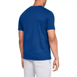 Koszulka męska Under Armour BOXED SPORTSTYLE SS - Koszulki sportowe męskie - miniaturka - grafika 2