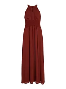 Vila Kobiety Vimilina Maxi Dress/Su Sukienka, Czerwony, 38 - Sukienki - miniaturka - grafika 1