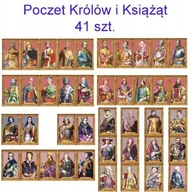 Mały naukowiec - Poczet królów i książąt 41 szt. w antyramie A4 - miniaturka - grafika 1