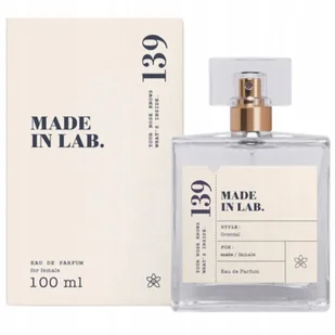 Made In Lab 139 Woman EDP Woda Perfumowna Damska Zmysłowa Orientalna 100ml - Wody i perfumy damskie Made In Lab 139 Woman EDP Woda Perfumowna Damska Zmysłowa Orientalna 100ml - Wody i perfumy damskie - miniaturka - grafika 1