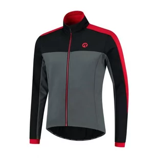 Męska Kurtka Rowerowa Rogelli Winterjacket Freeze | Grey/Black/Red - Rozmiar Xxxxl - Kurtki męskie - miniaturka - grafika 1
