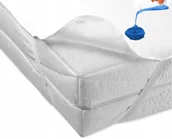 Ochraniacze do łóżeczka - OCHRANIACZ NA MATERAC WODOODPORNY PODKŁAD 160x200 - miniaturka - grafika 1