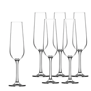 Komplet kieliszków do szampana KADAX K171, 200 ml, 6 szt. - Kieliszki - miniaturka - grafika 1