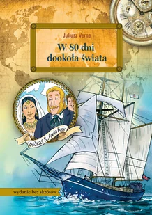 Greg Juliusz Verne W 80 dni dookoła świata (wydanie z opracowaniem i streszczeniem) - Przewodniki - miniaturka - grafika 2