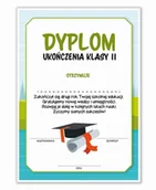 Prace ręczne dla dzieci - Dyplom A4 ukończenia klasy drugiej 30szt - miniaturka - grafika 1