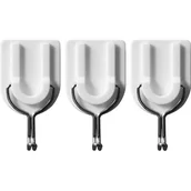 Wieszaki łazienkowe - Haczyki naścienne samoprzylepne 3 sztuki - miniaturka - grafika 1