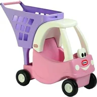 Zabawy w naśladowanie dorosłych - Little Tikes Różowy wózek z koszem na zakupy 620195E3 - miniaturka - grafika 1