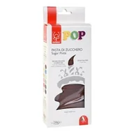 Dodatki do ciast w proszku - Masa cukrowa lukier Modecor brązowa 250 g - miniaturka - grafika 1