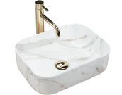 Umywalki - UMYWALKA NABLATOWA REA DEMI MINI AIAX SHINY - miniaturka - grafika 1