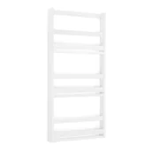 Artykuły do ekspozycji w sklepie - Ścienny stojak na prasę, 600x70x1200 mm, biały - miniaturka - grafika 1