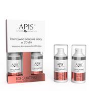 Zestawy kosmetyków damskich - Apis Exfoliating Home Care zestaw 2x15 ml 6129 - miniaturka - grafika 1