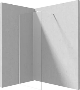 Deante PRIZMA Ścianka prysznicowa walk-in 80cm bianco - Ścianki i drzwi prysznicowe - miniaturka - grafika 1