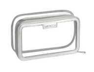 Kosmetyczki, organizery i kuferki - Milucca Kosmetyczka transparentna - miniaturka - grafika 1