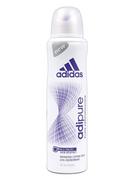 Dezodoranty i antyperspiranty dla kobiet - Adidas AdiPure Women dezodorant spray 150ml - miniaturka - grafika 1
