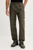 Spodnie męskie - The North Face spodnie Limestone męskie kolor zielony proste NF0A8BT921L1 - miniaturka - grafika 1
