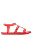Sandały damskie - Melissa Sandały Melissa Sun River Ad 35712 Czerwony - miniaturka - grafika 1