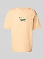 Koszulki męskie - T-shirt o kroju relaxed fit z czystej bawełny model ‘KENNY’ - miniaturka - grafika 1