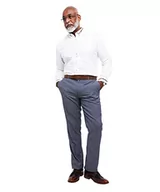 Spodenki męskie - Joe Browns Męskie spodnie garniturowe w paski, niebieskie, 34 regularne, 34/32, NIEBIESKI, 34W / 32L - miniaturka - grafika 1