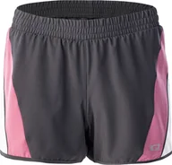 Spodnie sportowe damskie - IQ Damskie spodenki IQ Delia Wmns ebony/mellow mauve rozmiar XL - miniaturka - grafika 1