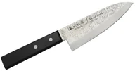 Noże kuchenne - Satake Nóż kuchenny Deba Satake Nashiji Black Pakka 15,5cm 801-737 - miniaturka - grafika 1