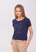 Koszulki i topy damskie - T-shirt z printem T-CANA - Volcano - miniaturka - grafika 1