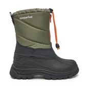 Buty dla dziewczynek - Śniegowce Kimberfeel Elvie Zielony - miniaturka - grafika 1