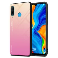 Etui i futerały do telefonów - Etui ochronne Cadorabo do Huawei P30 LITE w kolorze czarnym etui na telefon komórkowy etui z TPU etui ze szkła hartowanego - miniaturka - grafika 1