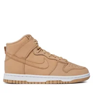 Sneakersy damskie - Sneakersy Nike Dunk High Prm Mf DX2044 Beżowy - miniaturka - grafika 1