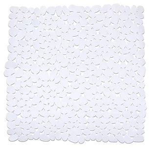 Wenko WENKO 20277100 mata prysznicowa Paradise White  Antypoślizg, przyssawki, tworzywo sztuczne, biały 20277100 - Maty antypoślizgowe - miniaturka - grafika 1