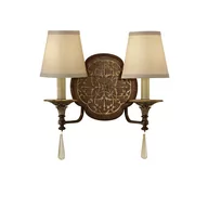 Lampy ścienne - Feiss Kinkiet klasyczny 2pł FE/MARCELLA2 MARCELLA ELSFE/MARCELLA2 - miniaturka - grafika 1