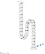 Maskownice do kabli - NEOMOUNTS Cable Spine Organizer for sit/stand desk frames screw mounted white - miniaturka - grafika 1