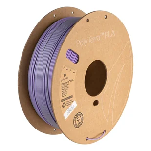 Filament Polymaker PolyTerra PLA Dual Foggy Purple 1,75mm 1kg - Grey-Purple - Filamenty i akcesoria do drukarek 3D - miniaturka - grafika 1