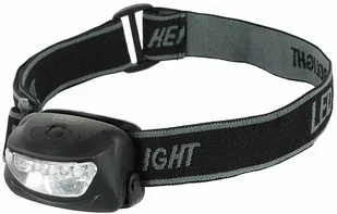 Latarka czołowa M-Tac 4+1 LED Black - 18 lumenów (MTC-HL-022-BK) - Latarki - miniaturka - grafika 1