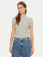 Koszulki i topy damskie - Guess Jeans T-Shirt W5RI52 J1314 Szary Regular Fit - miniaturka - grafika 1