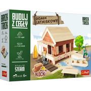 Zabawki konstrukcyjne - Trefl Brick Trick Buduj z cegły Domek Letniskowy 61350 - miniaturka - grafika 1