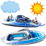 Zabawki do kąpieli - Jacht Dmuchany Wieloosobowy Nadmuchiwana Łódź do Raftingu dla 4-6 Osób - miniaturka - grafika 1