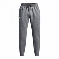 Spodnie sportowe męskie - Męskie spodnie dresowe Under Armour UA Essential Fleece Jogger - szare - UNDER ARMOUR - miniaturka - grafika 1
