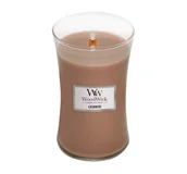 Świece - Cashmere świeca duża WoodWick - miniaturka - grafika 1