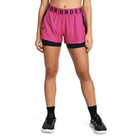 Spodnie sportowe damskie - Spodenki krótkie damskie Under Armour Play Up 2-in-1 Shorts - miniaturka - grafika 1
