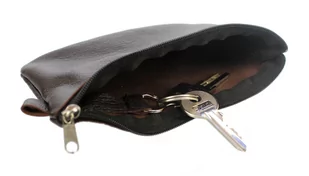 Etui Na Klucze Kluczówka Duża XL Jeden Zamek PolskaGalanteria.pl Skóra Naturalna 14 x 9 [cm] - Etui na klucze - miniaturka - grafika 2