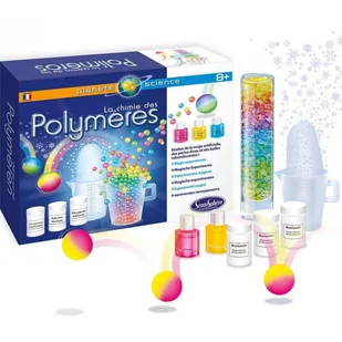 Eksperymenty Naukowa Planeta - Polimery i sztuczny śnieg, SentoSphere - Mały naukowiec - miniaturka - grafika 1