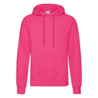 Bluzy męskie - Bluza Męska Z Kapturem Hooded Sweat Fuchsia r. L - miniaturka - grafika 1